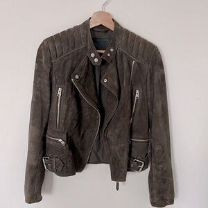 Women’s All Saints Suede Jacket